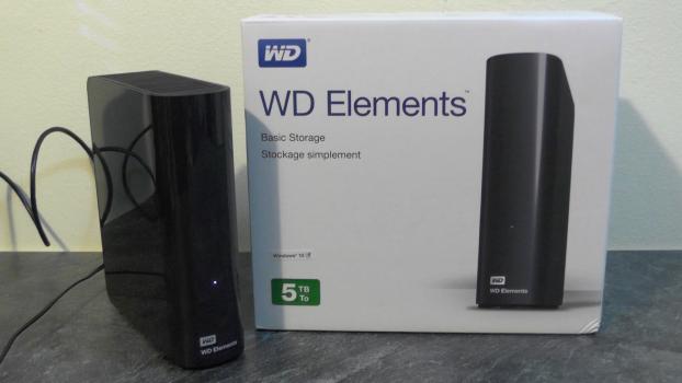 Externí HDD WD Elements Desktop 5TB 