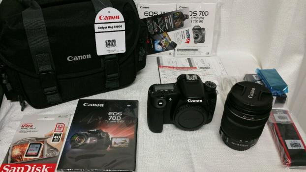 Digitální zrcadlovka Canon EOS 70D 20,2MP