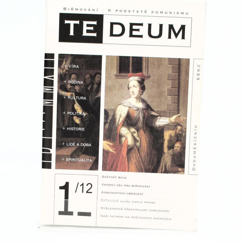 Časopis Te Deum 1. číslo r. 2012