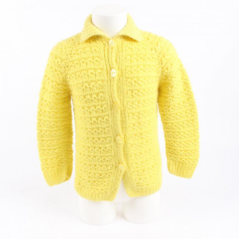 Dětský svetr pletený 