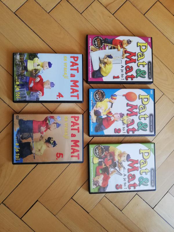 DVD kazety - PAT a MAT