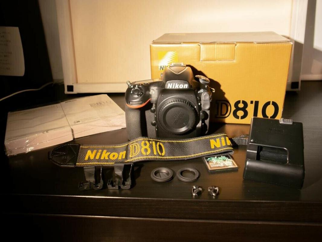  Nikon D810 36.3 Mp Digital Slr Camera - Black