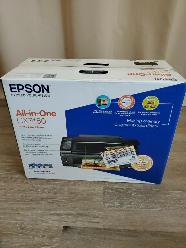 Epson All-in-One CX7450 Printer Scanner